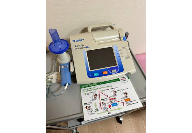 電子式診断用スパイロメーター